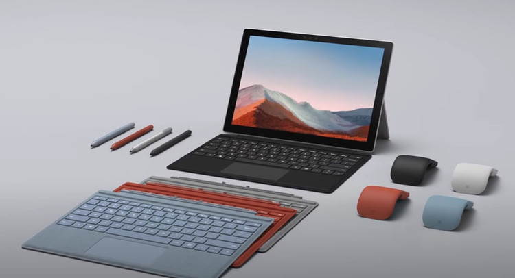 سرفیس پرو 7 _ Surface Pro 7 CPU i7-1065G7 16GB 512GB SSD