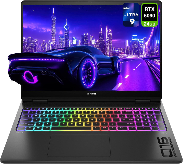 HP OMEN MAX 16 ULTRA9-275HX 16GB 1TB 24GB RTX 5090 16.1 240hz 2k
