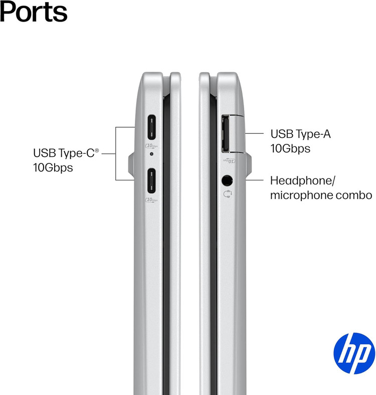 لپ تاپ اچ پی _ +HP OMNIBOOK 5-16 snapdragon Xplus 32GB 512GB 128 MB Qualcmm Adreno + NPU 16.1 FHD