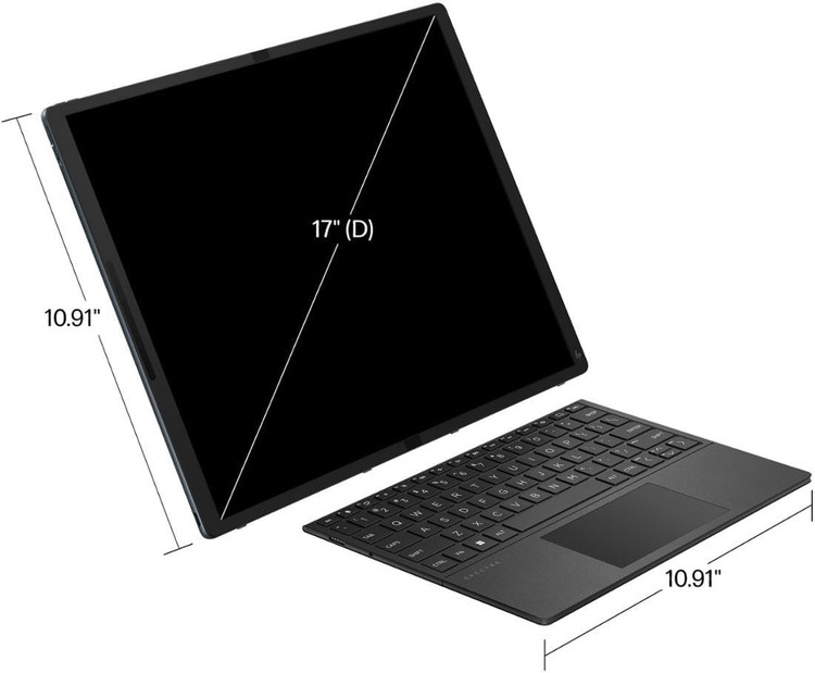 HP Spectre 3-in-1 17'' Touch Screen Foldable Laptop Intel Core i7-1250U 1.1GHz 16GB DDR5 RAM 1TB NVMe SSD 2.5K OLED