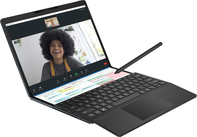 HP Spectre 3-in-1 17'' Touch Screen Foldable Laptop Intel Core i7-1250U 1.1GHz 16GB DDR5 RAM 1TB NVMe SSD 2.5K OLED