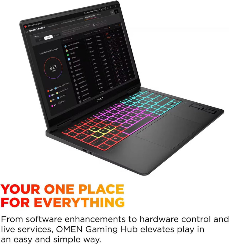 لپ تاپ اچ پی _ HP OMEN TRANSCEND 14 ULTRA7-255H 32GB 1TB 8GB RTX 5060+NPU