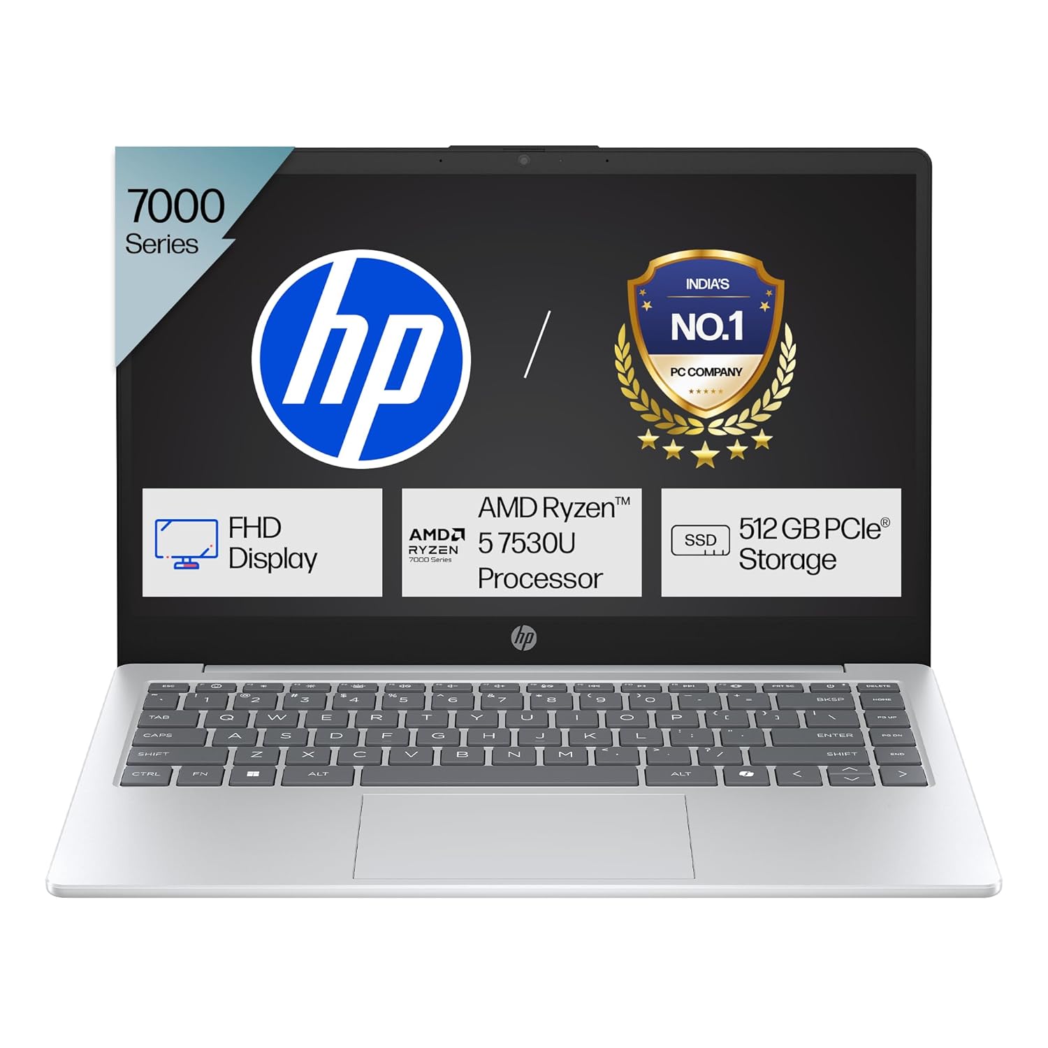 لپ تاپ اچ پی - HP 14 S Ryzen 5-7530U 16GB 512GB SSD 512 MB AMD 14.1 FHD