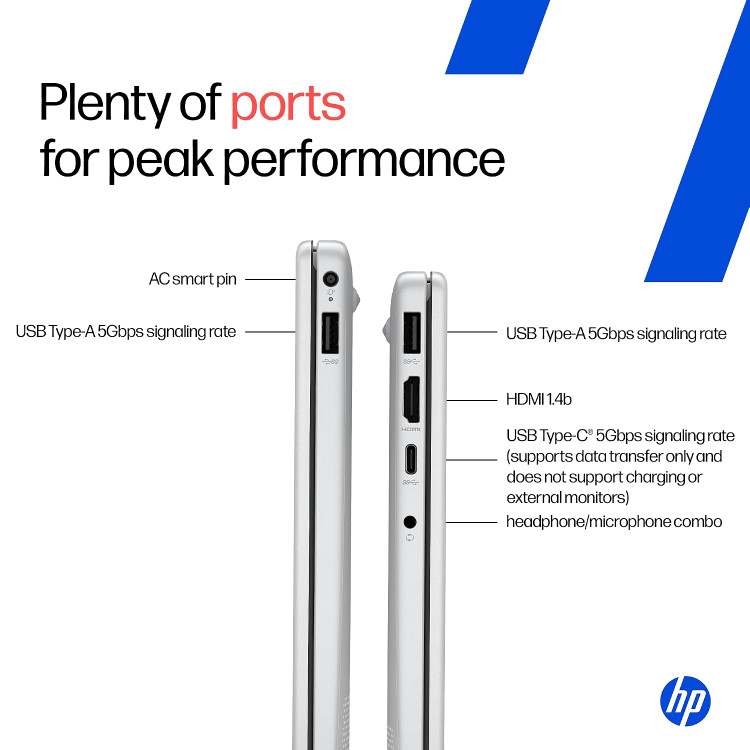 لپ تاپ اچ پی - HP 14 S Ryzen 5-7530U 8GB 512GB SSD 512 MB AMD 14.1 FHD