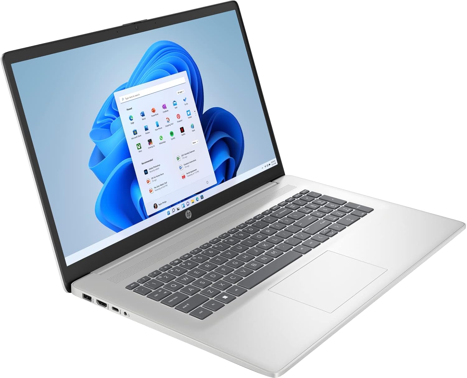 لپ تاپ اچ پی -  HP 17S CORE 5-120U 16GB 512GB SSD INTEL R 17.1 FHD