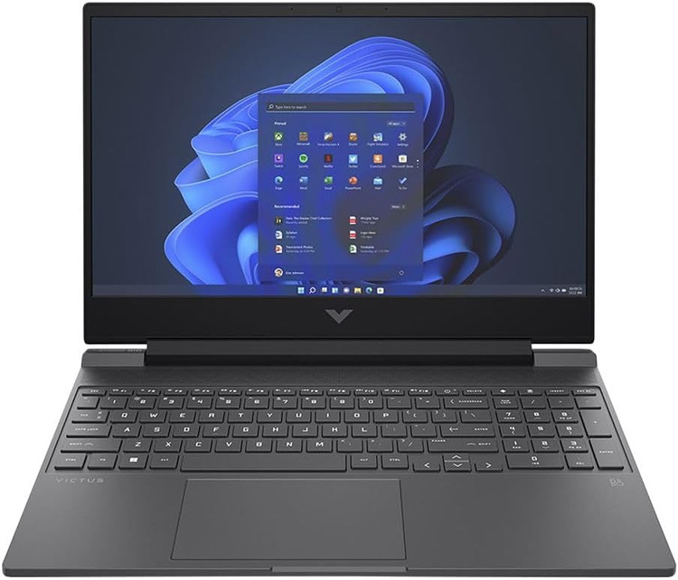 لپ تاپ اچ پی _ HP Victus 15 Ryzen 7-8845HS 16GB 512GB SSD 6GB RTX 4050 15.6 FHD 144HZ Blue