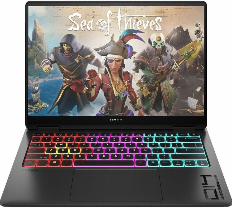 لپ تاپ اچ پی _ HP Omen Transcend 14 Ultra7-155H 16GB 1TB SSD 8GB RTX 4060 14" 2K 120Hz
