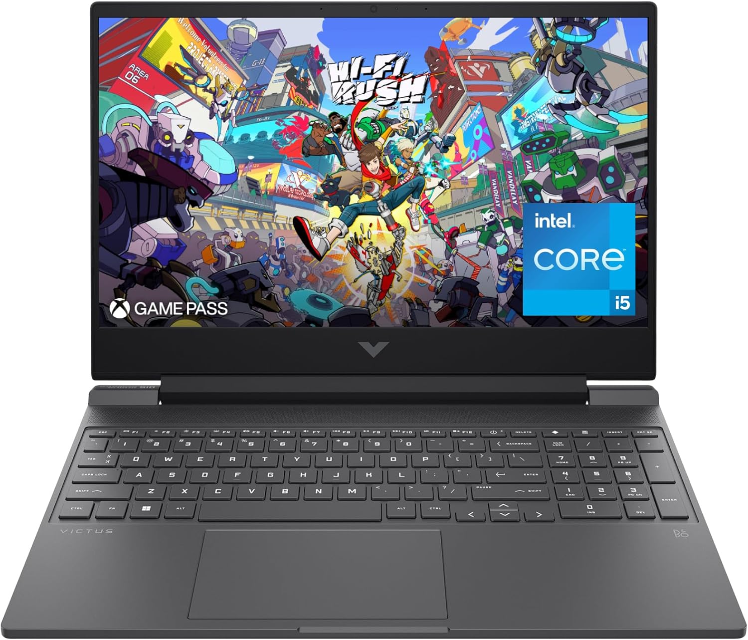لپ تاپ اچ پی _  HP Victus 16 Core i5-12500H 16GB 512GB SSD 4GB RTX 3050Ti 16"FHD 144Hz