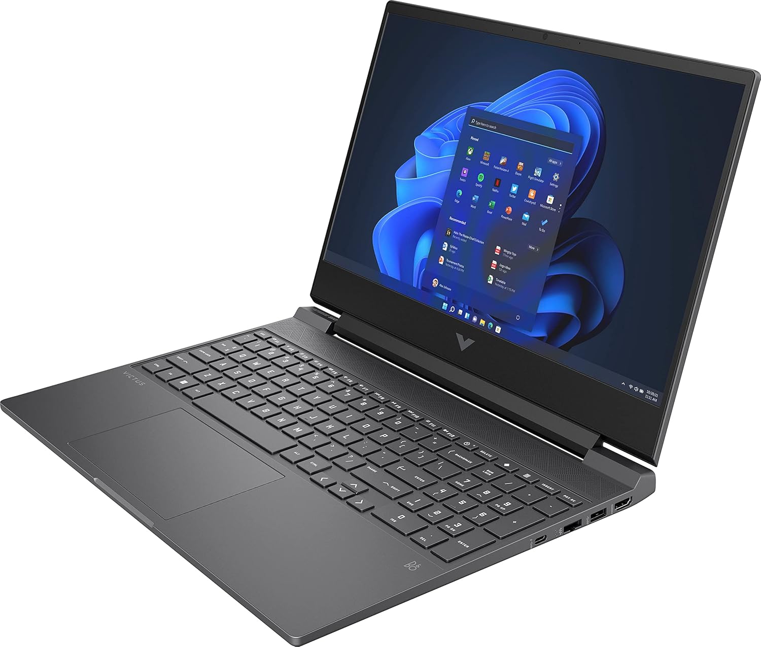 لپ تاپ اچ پی _ HP Victus 15 Core i5-12450H 16GB 512GB SSD 4GB RTX 3050 15.6"FHD 144Hz
