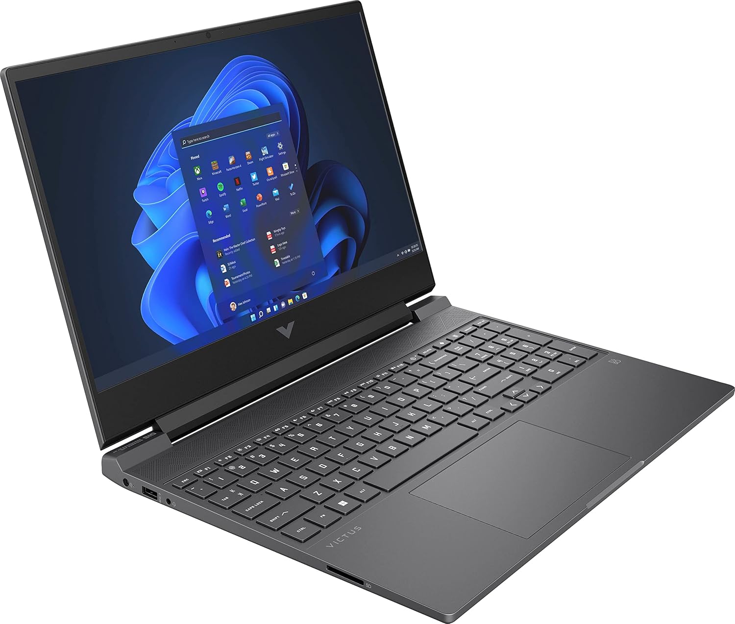 لپ تاپ اچ پی _ HP Victus Core 15 i5-12450H 16GB 512GB SSD 4GB RTX2050 15.6"FHD 144Hz