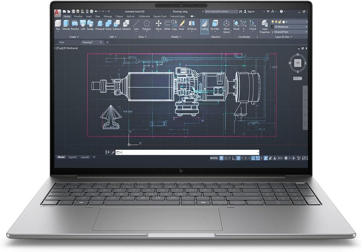 لپ تاپ اچ پی - HP Zbook 8 G1i 16 Ultra 7-255H 32GB 1TB SSD 4GB RTX 500 16"WUXGA Touch