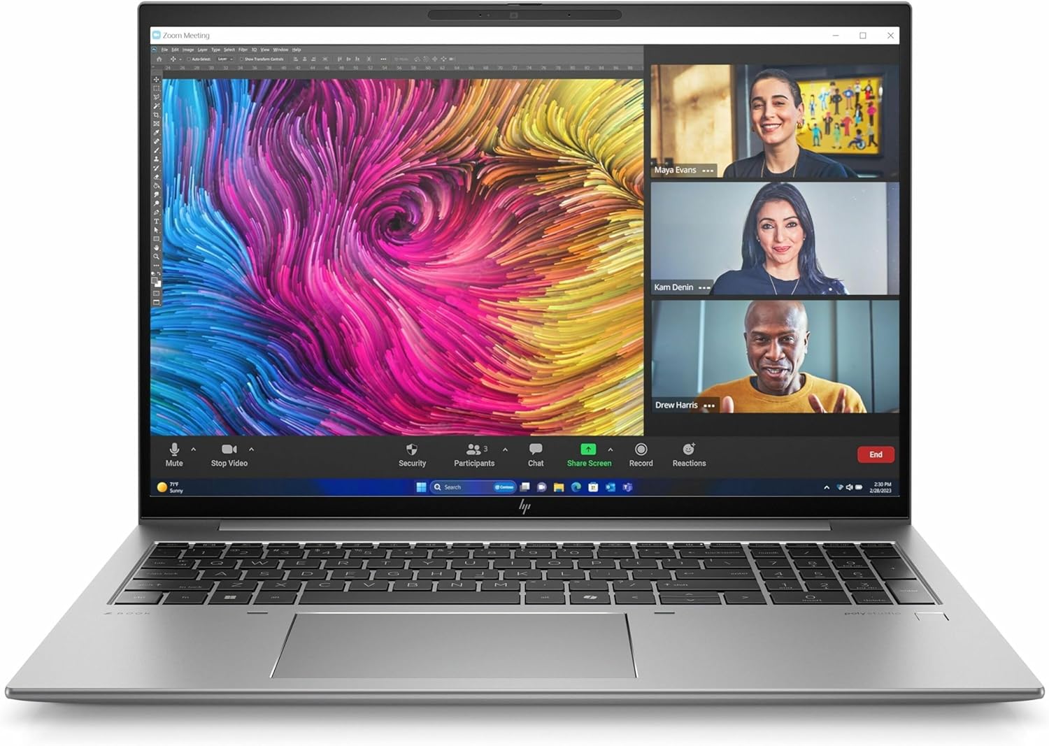 لپ تاپ اچ پی - HP Zbook firefly 16 G11 Ultra7-155H 16GB 1TB SSD 4GB RTX A500 16"WUXGA