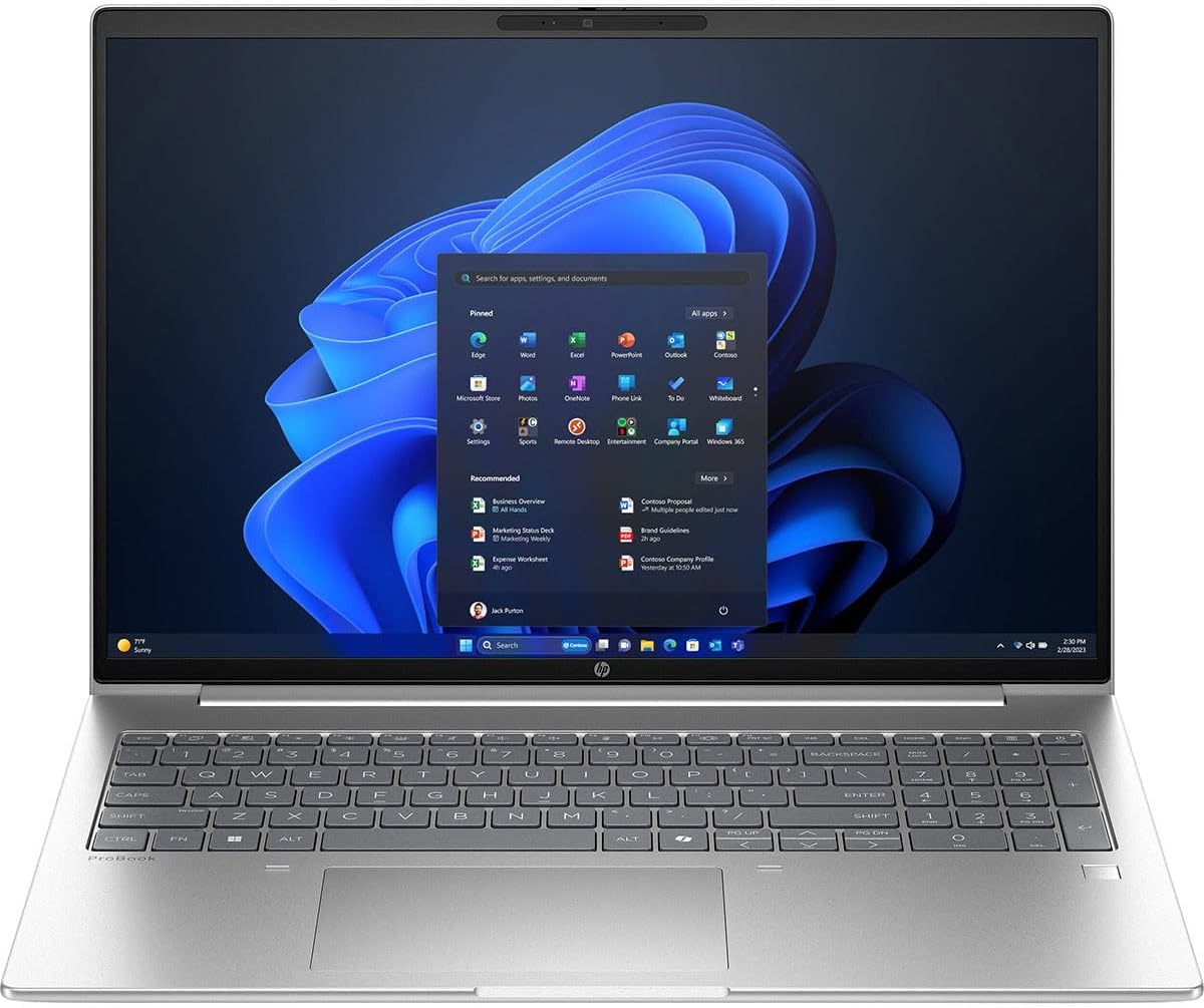 لپ تاپ اچ پی - HP PROBOOK 4 G1i 16 ULTRA5-225U 16GB 512GB INTEL+NPU 16.1 WUXGA TOUCH