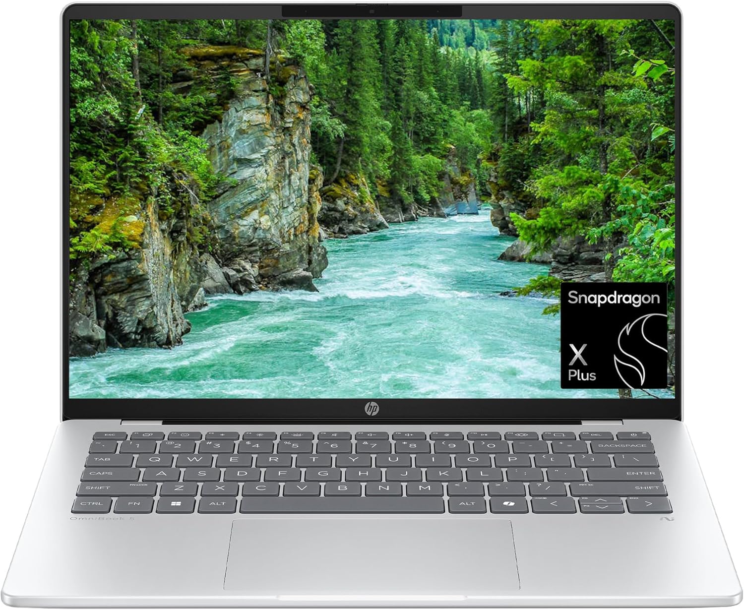 لپ تاپ اچ پی - HP OMNIBOOK 5-14 SNAPDRAGON  XPLUS 32GB 512GB QUALCOM ADRENO+NPU 14.1 WUXGA