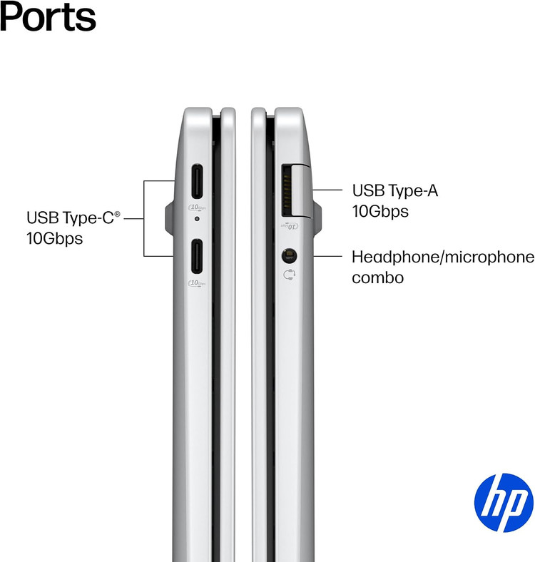 لپ تاپ اچ پی - HP OMNIBOOK 5-14 SNAPDRAGON X-PLUS 32GB 512GB QUALCOM ADRENO+NPU 14.1 WUXGA TOUCH