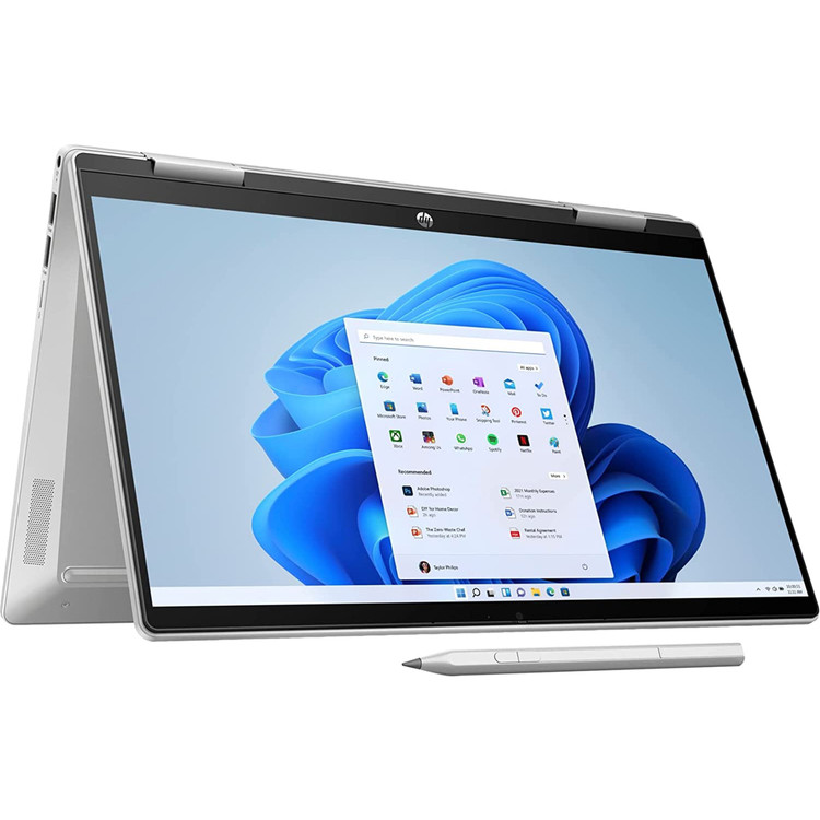 لپ تاپ اچ پی - HP Pavilion 14 i3-1115G4 12GB 256GB SSD Intel UHD 14"WUXGA X360 Touch