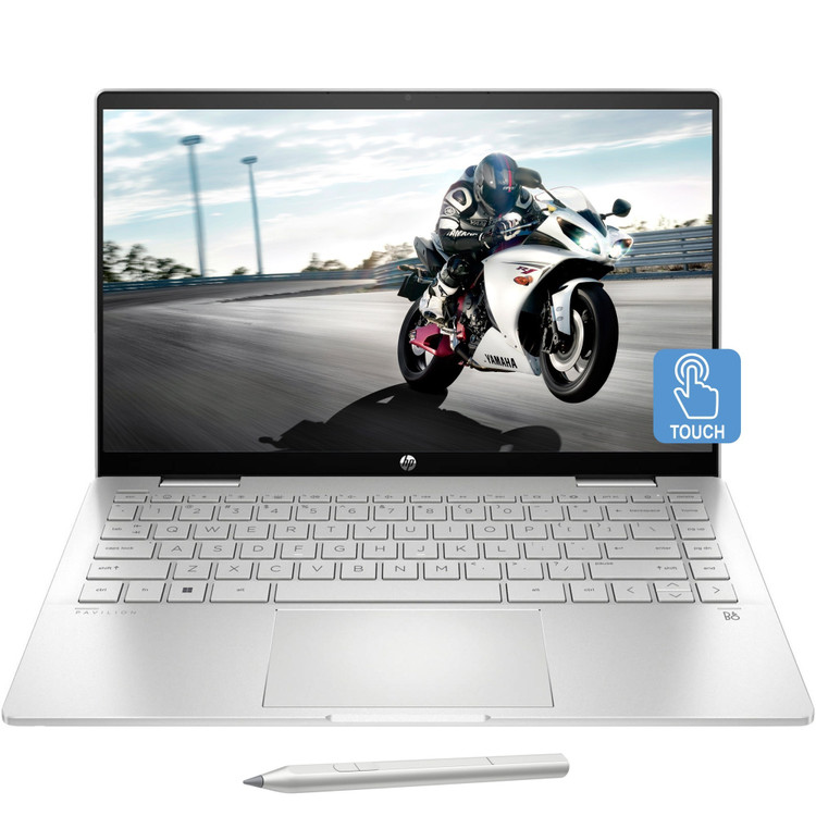 لپ تاپ اچ پی - HP Pavilion 14 i3-1115G4 12GB 256GB SSD Intel UHD 14"WUXGA X360 Touch