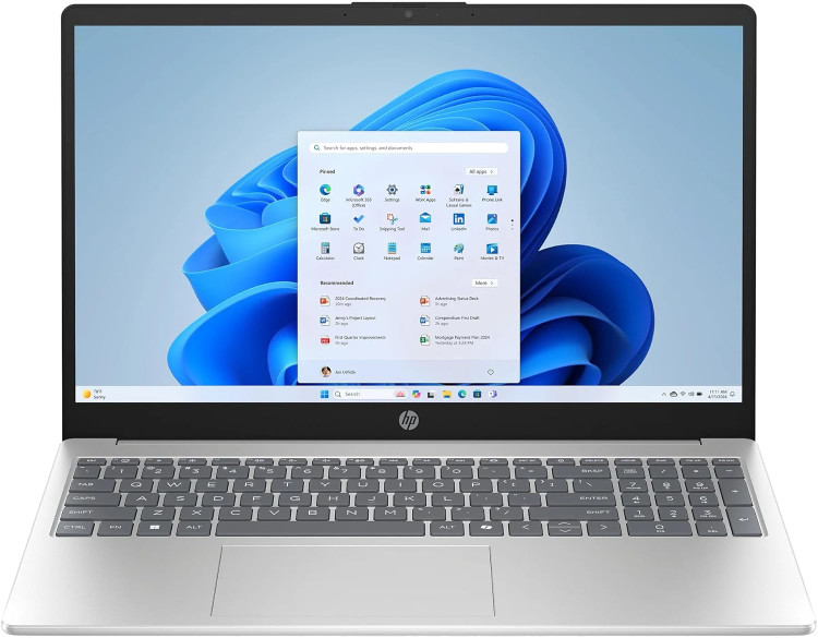 لپ تاپ اچ پی - HP 15 Ryzen 5-7520U 8GB 512GB SSD AMD Radeon 15.6"WUXGA