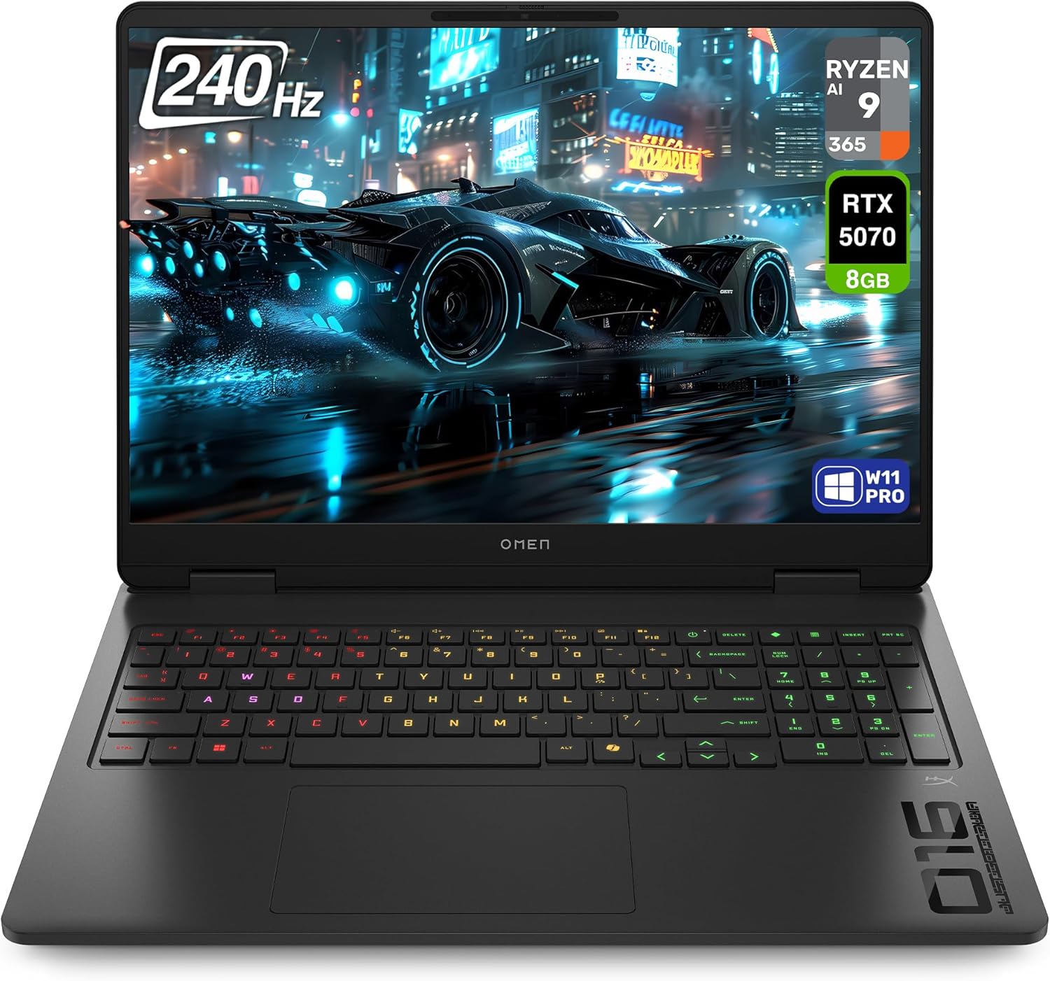 لپ تاپ اچ پی _ HP OMEN 16 Ryzen AI 9-365W 16GB-DDR5 1TB SSD 8GB RTX 5060 2K 240Hz inch 16