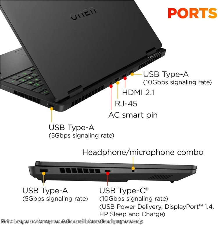 لپ تاپ اچ پی _ HP OMEN 16 Ryzen AI 9-365W 16GB-DDR5 1TB SSD 8GB RTX 5060 2K 240Hz inch 16