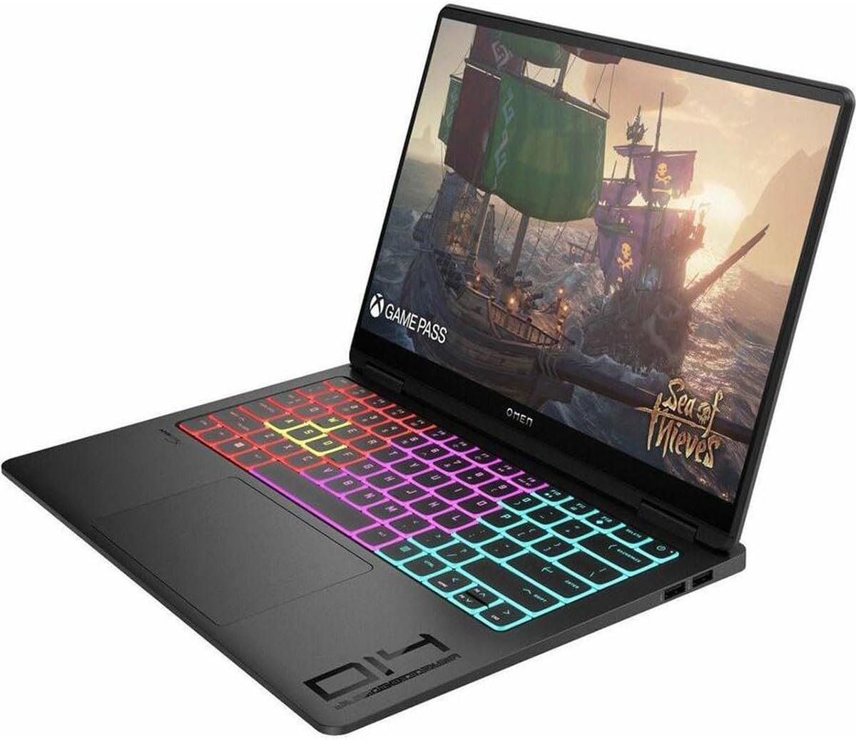 لپ تاپ اچ پی _ 1.HP Omen Transcend 14 Ultra 7-155H 16GB 1TB SSD 8GB RTX 4060 2K 120Hz inch 14