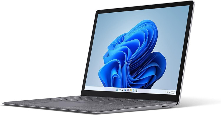 لپ تاپ مایکروسافت - Microsoft Surface LAP 4 CORE I5-1135G7 8GB 256GB SSD INTEL IRIS 2K Touch A++ silver inch 13.5