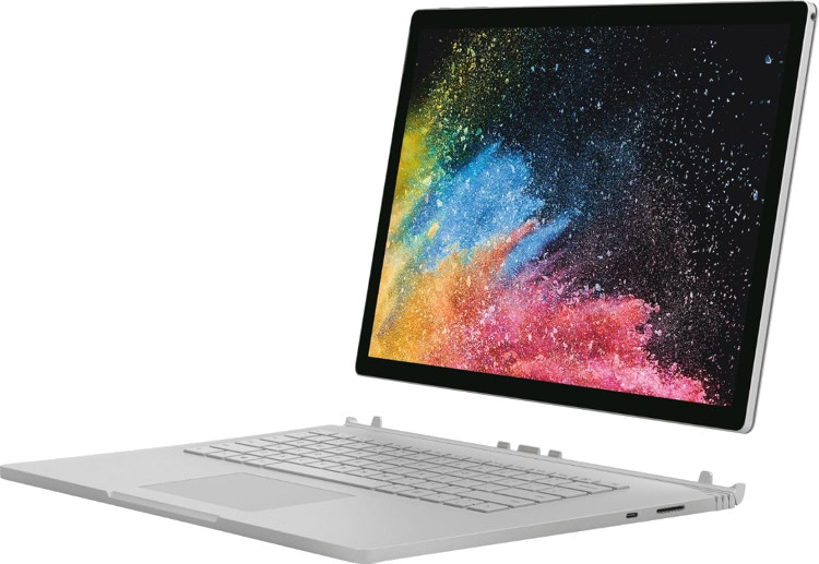 لپ تاپ مایکروسافت - Microsoft Surface LAP 2 CORE I7-8650U 16GB 512GB SSD INTEL UHD 2K Touch A++ silver 13.5 inch