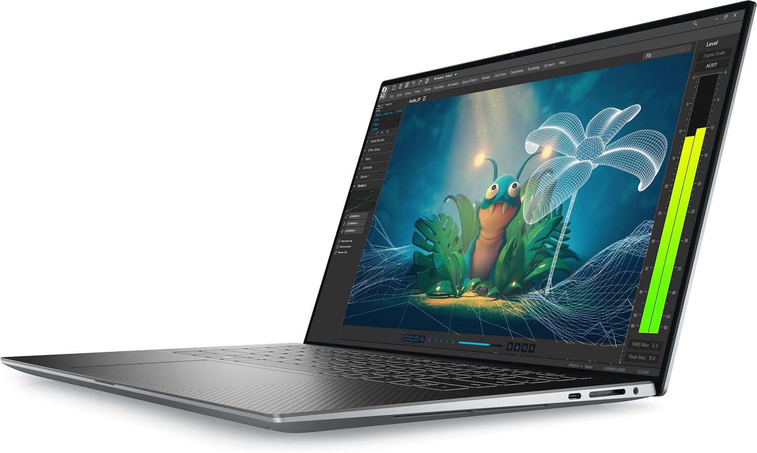 لپ تاپ دل - DELL Latitude 5570 CORE I7-12800H 16GB 512GB SSD 8GB RTX A2000 Full HD A++ 15. 6 inch
