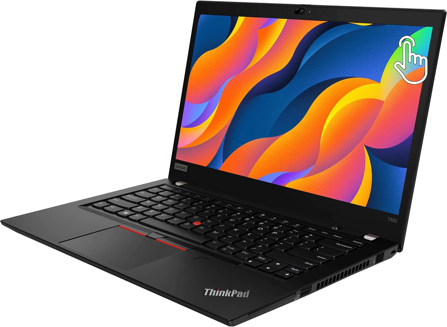 لپ تاپ لنوو - LENOVO ThinkPad T490 CORE I7-8665U 8GB 256GB SSD INTEL UHD FHD A++ 14 inch