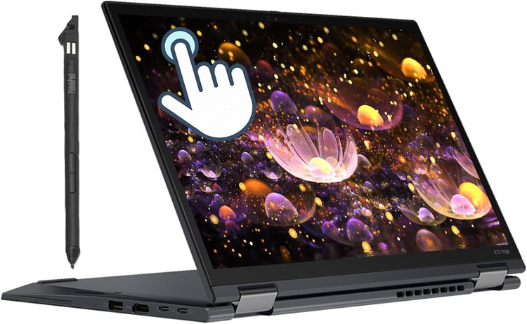 لپ تاپ لنوو _ LENOVO ThinkPad X13 YOGA CORE I5-10210U 8GB 256GB SSD INTEL UHD X360 TOUCH A++ 13 inch