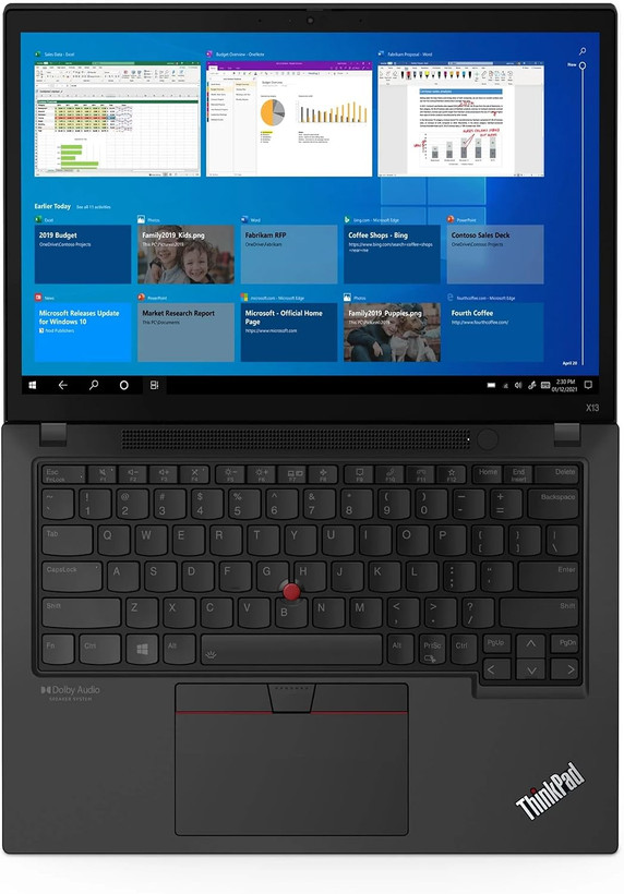 لپ تاپ لنوو - کارتخوان LENOVO ThinkPad X13 YOGA CORE I7-10610U 16GB 512GB SSD INTEL UHD X360 TOUCH A++ 13 inch