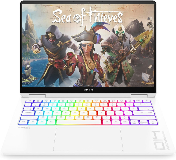 لپ تاپ اچ پی - HP OMEN Transcend 14 Ultra 7-155H 16GB 1TB SSD 8GB RTX 4060 14.1 inch 2K 120Hz - WHITE