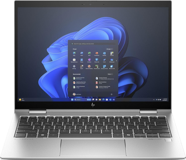 لپ تاپ اچ پی - HP EliteBook X360 830 G11 Intel Core Ultra 5-135U 32GB 512GB SSD INTEL+NPU (sim) 13.3 FHD X360 TOUCH