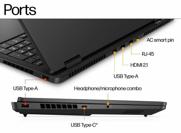 لپ تاپ اچ پی - HP OMEN SLIM 16 ULTRA 9-285H 32GB DDR5 1TB SSD 8GB RTX 5070 16.1 inch WUXGA 165HZ